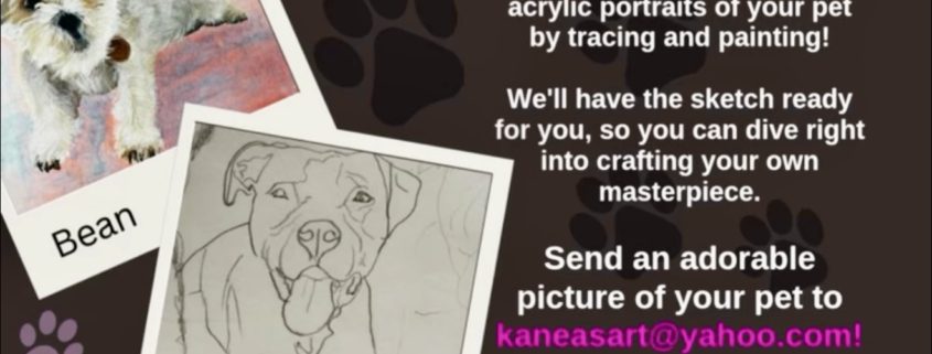 sip and paint your pet with Kiki